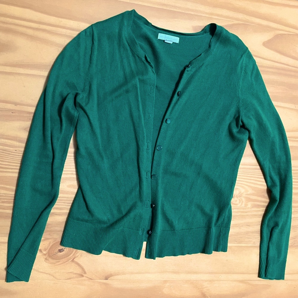 Medium Green Cardigan